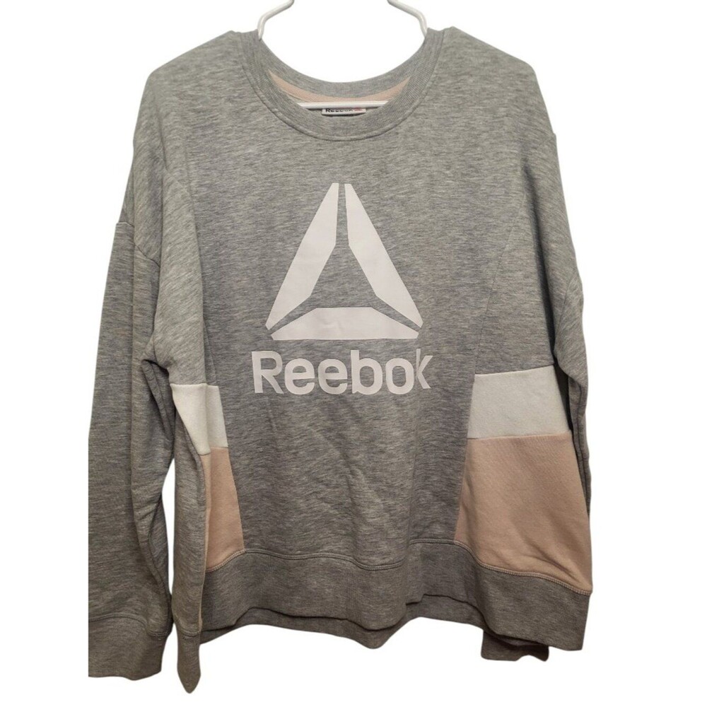 Reebok Color Block Crewneck Sweatshirt